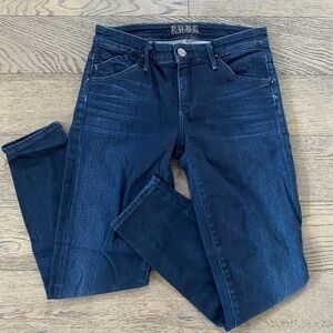 Goldsign Skinny Crop Ankle Jeans